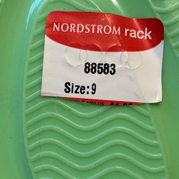 NWT Steve Madden Bohemia sandals slides womens sz 9 Lime Green New Shoes Jelly - Picture 11 of 11